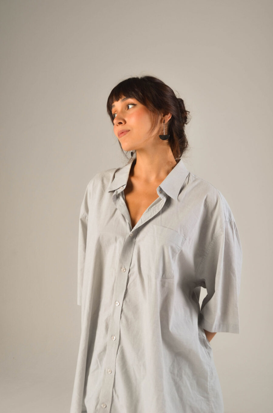Camisa Cinza Claro