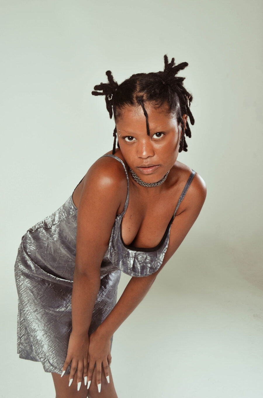 Slip Dress Prata - Image 2