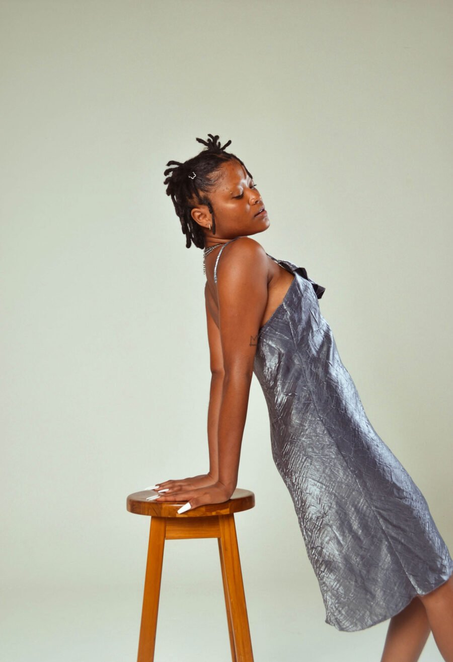 Slip Dress Prata - Image 6