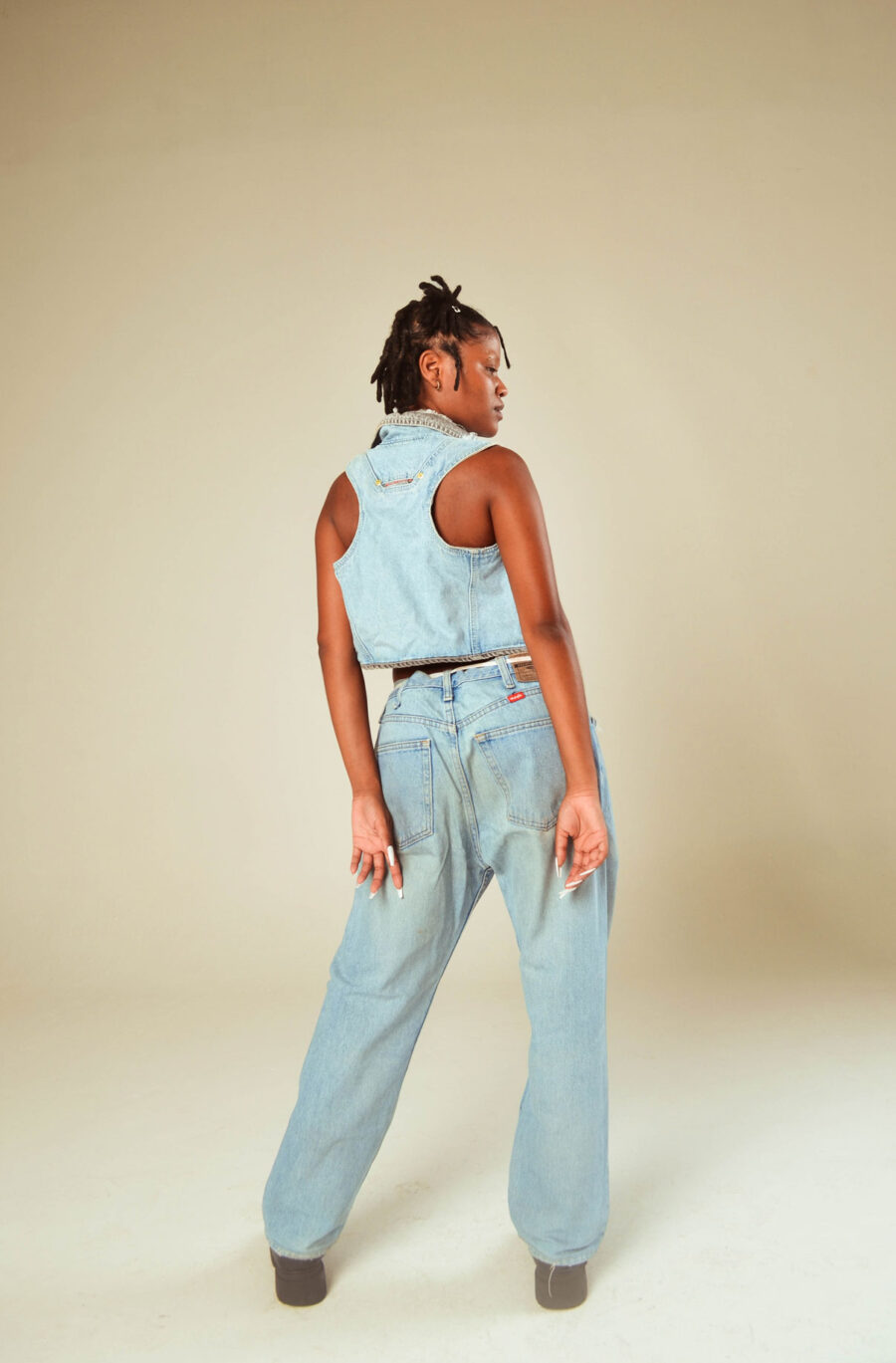 Colete Jeans Claro - Image 3