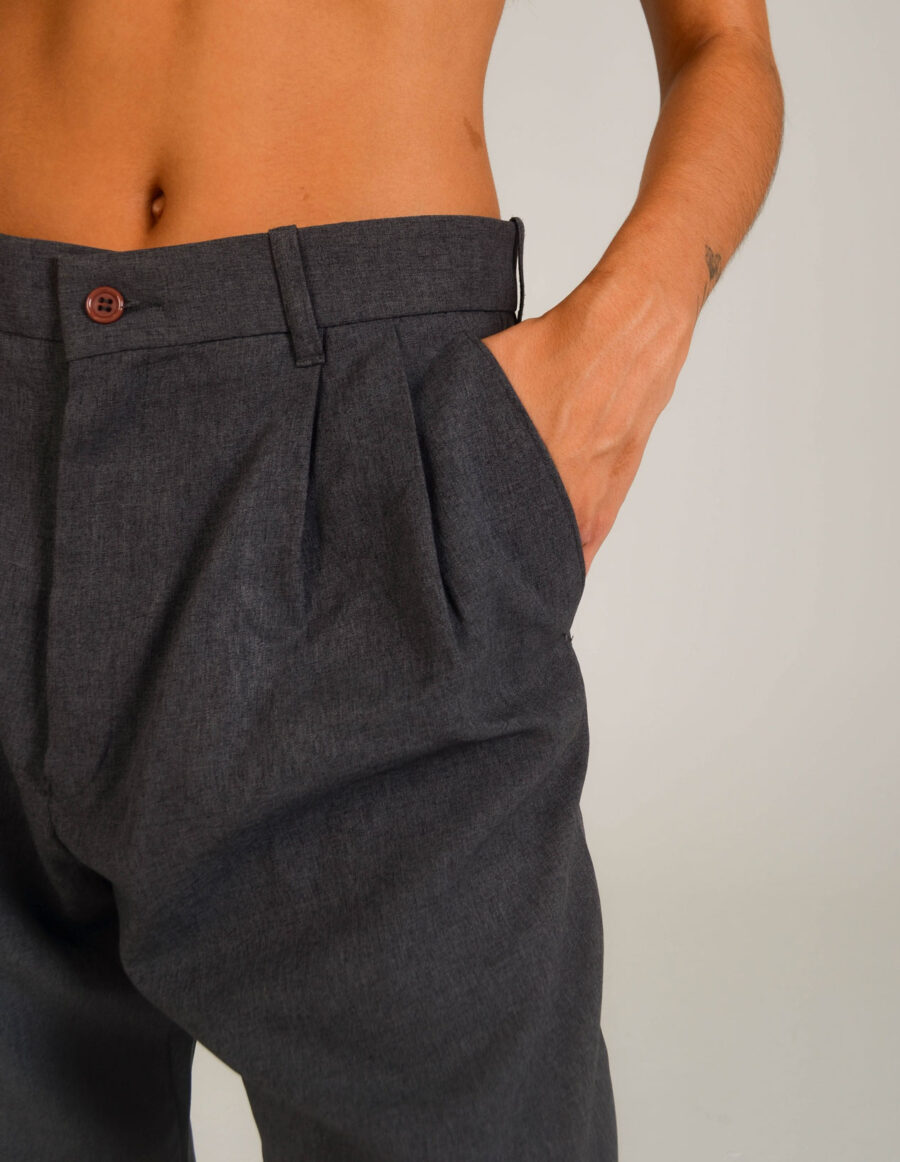 Calça Alfaiataria Cinza - Image 4