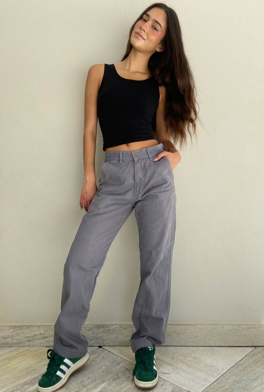 Calça Cinza