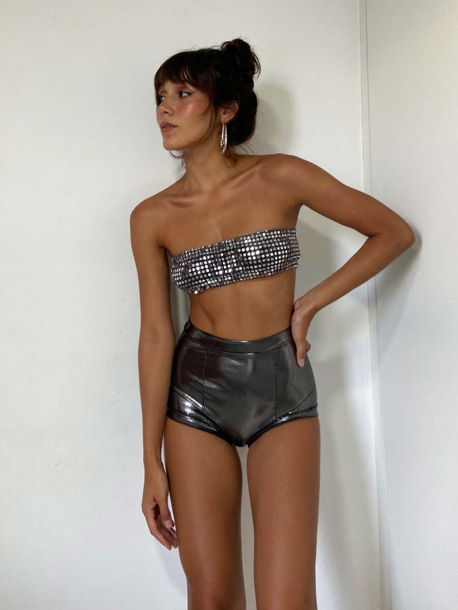 HotPant Metálico Laiê