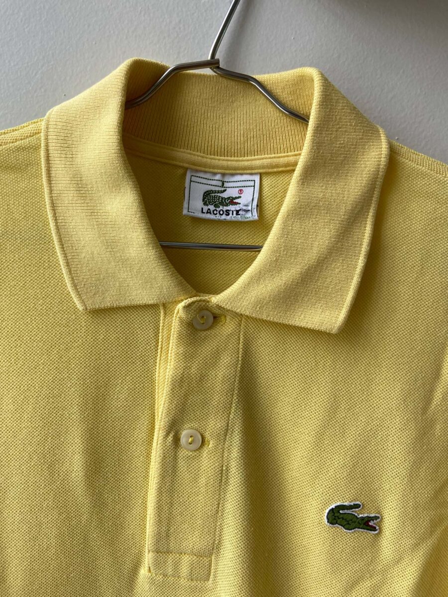 Blusa Polo Lacoste Amarela - Image 3