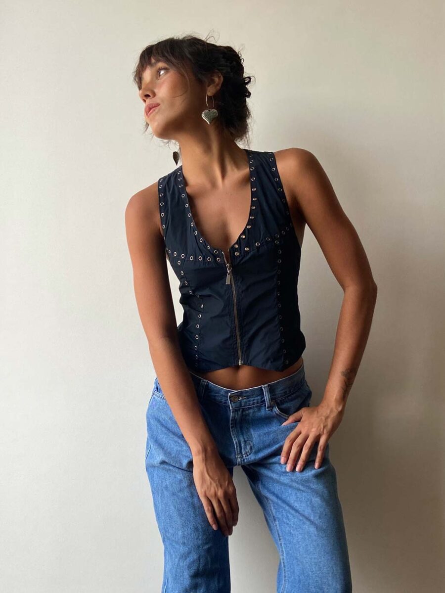 Colete Ilhós Nylon