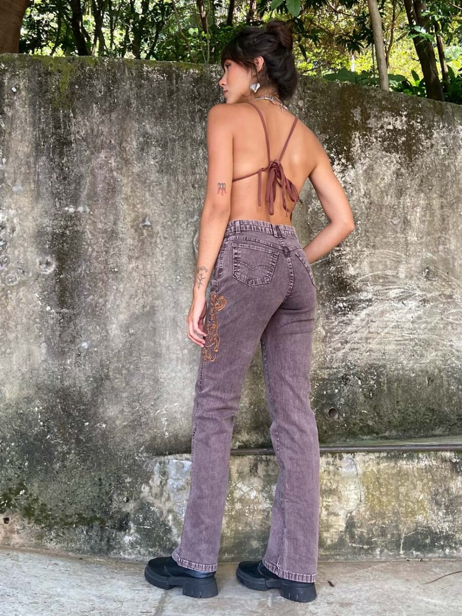 Calça Vintage Marrom - Image 9