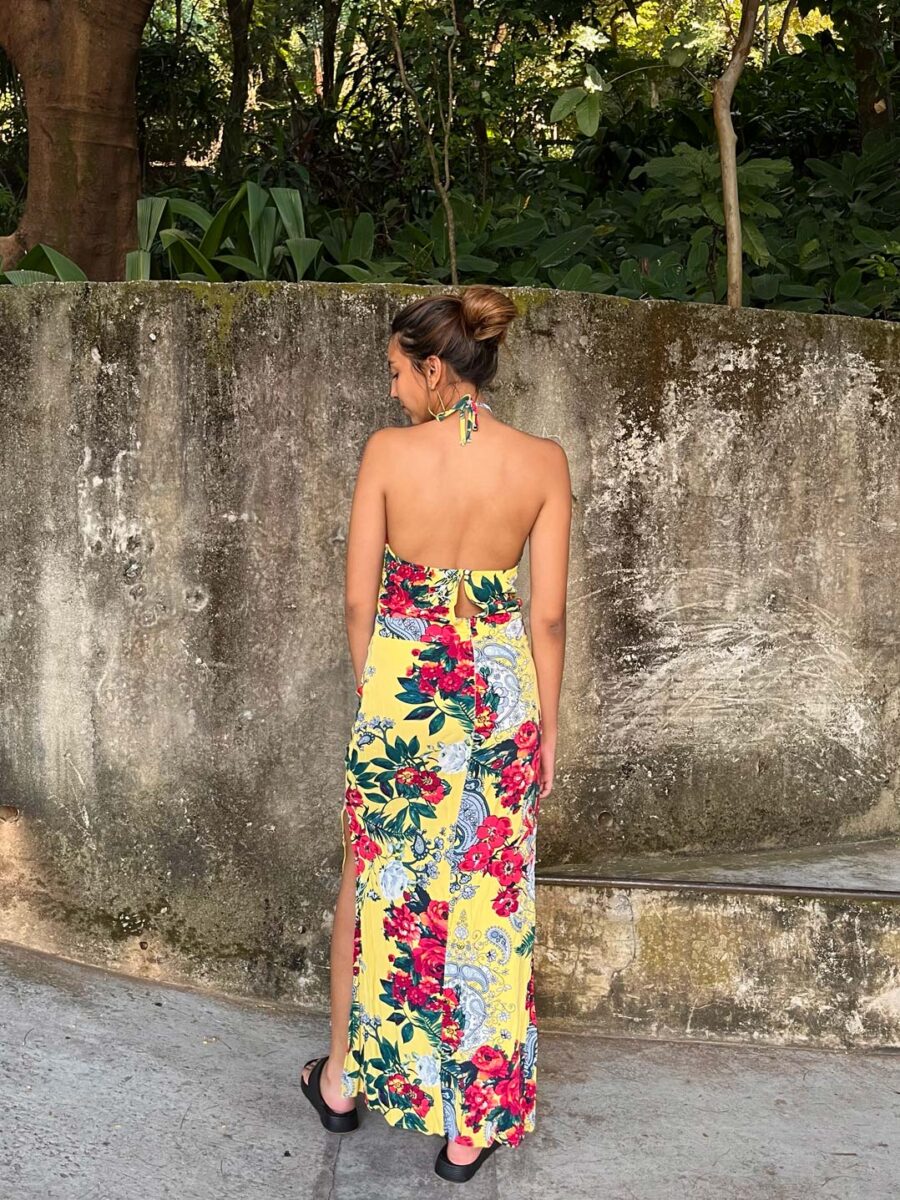 Vestido Longo Amarelo - Image 4