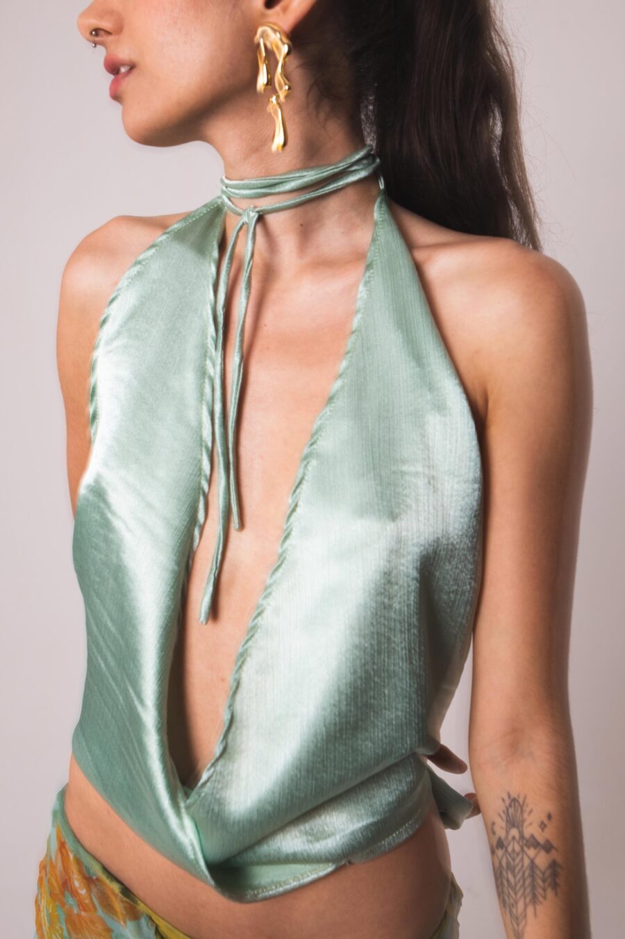 Blusa Triangle Verde Água - Image 6