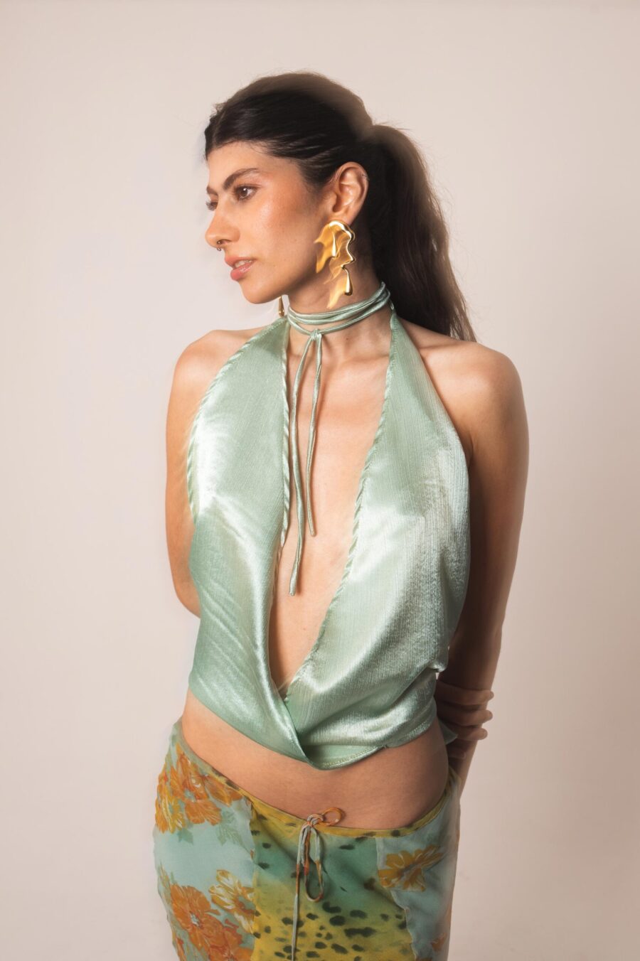 Blusa Triangle Verde Água - Image 3