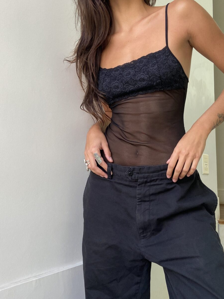 Vestido Renda Transparência