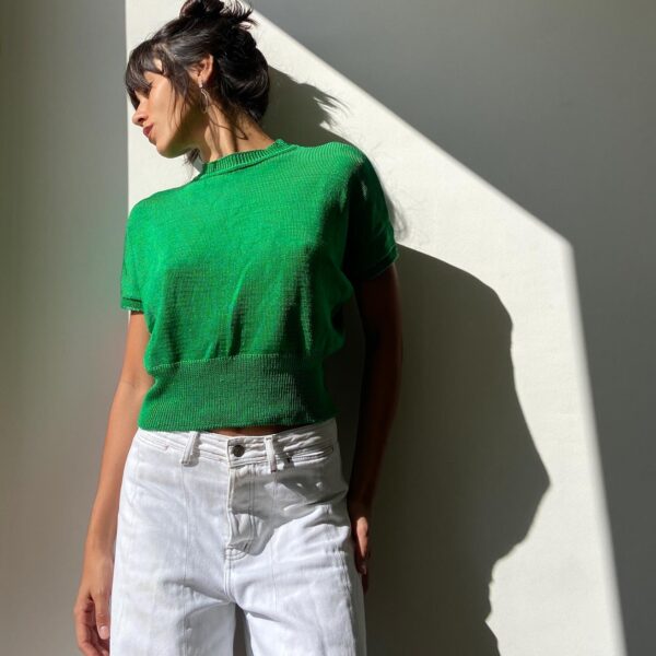 Blusa Tricot Verde