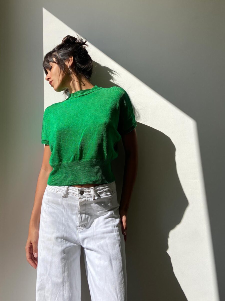 Blusa Tricot Verde