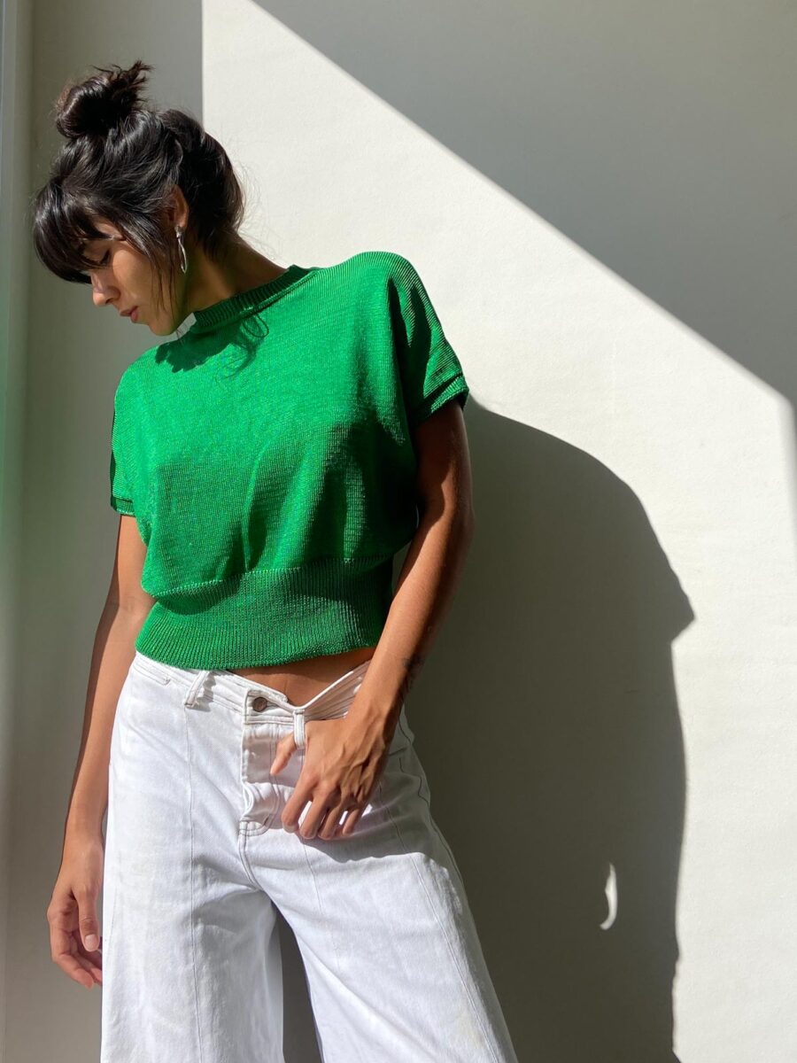 Blusa Tricot Verde - Image 3