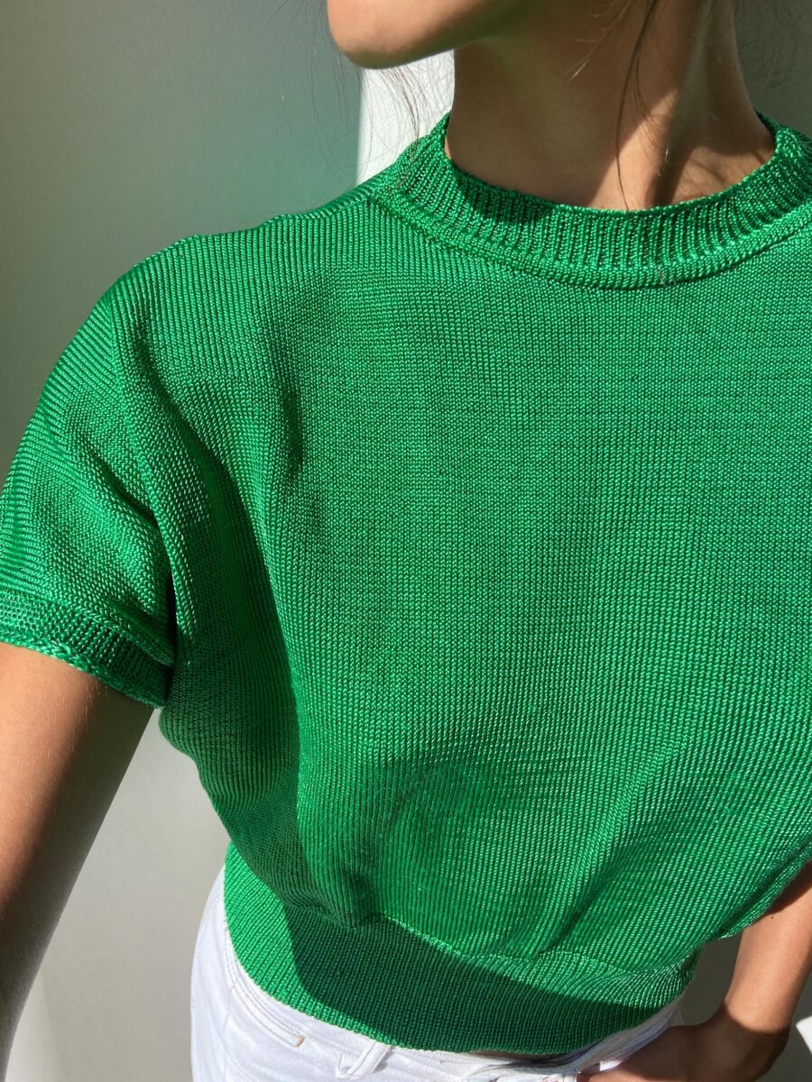 Blusa Tricot Verde - Image 2
