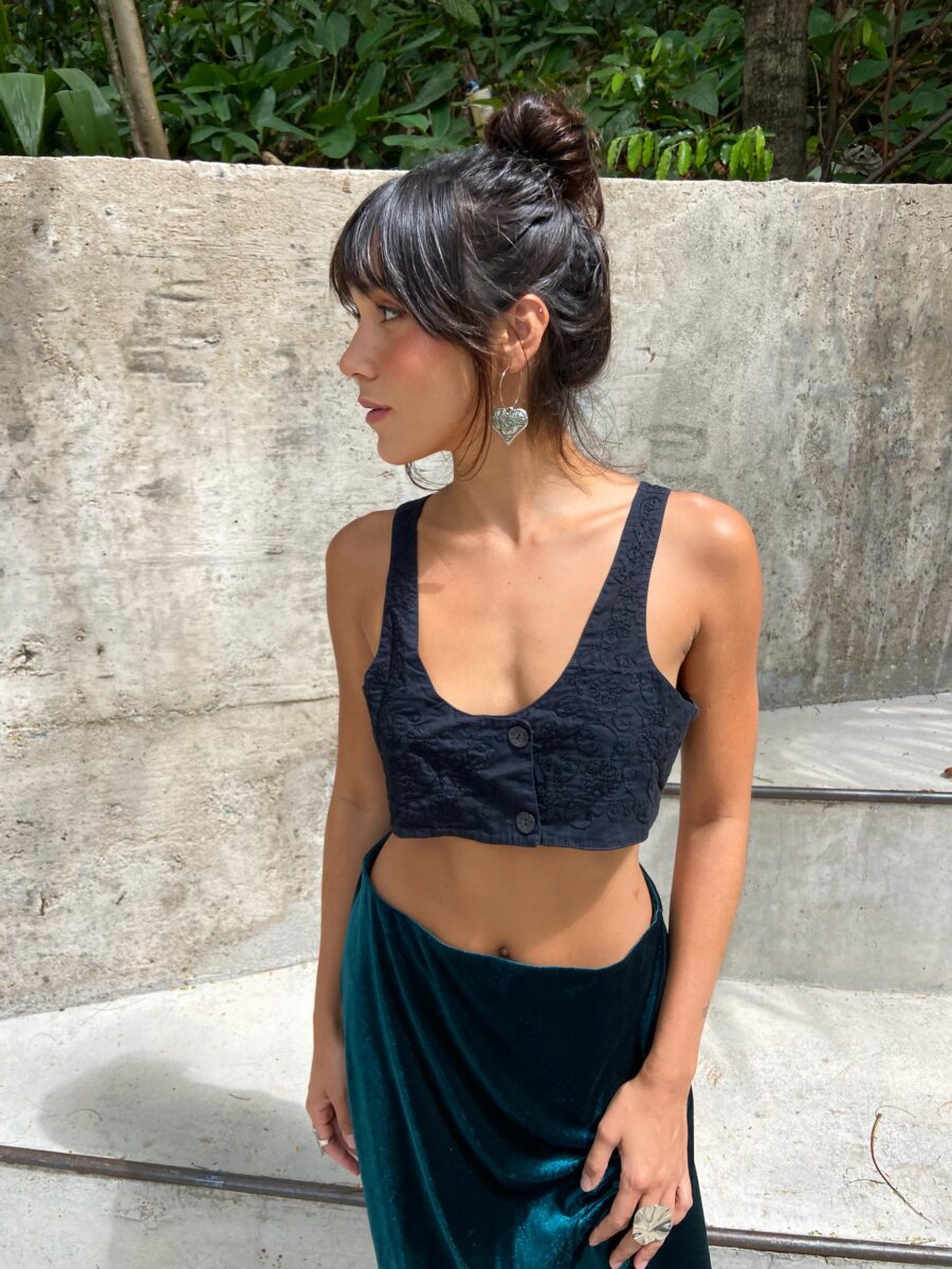 Cropped/Colete Bordado - Image 8