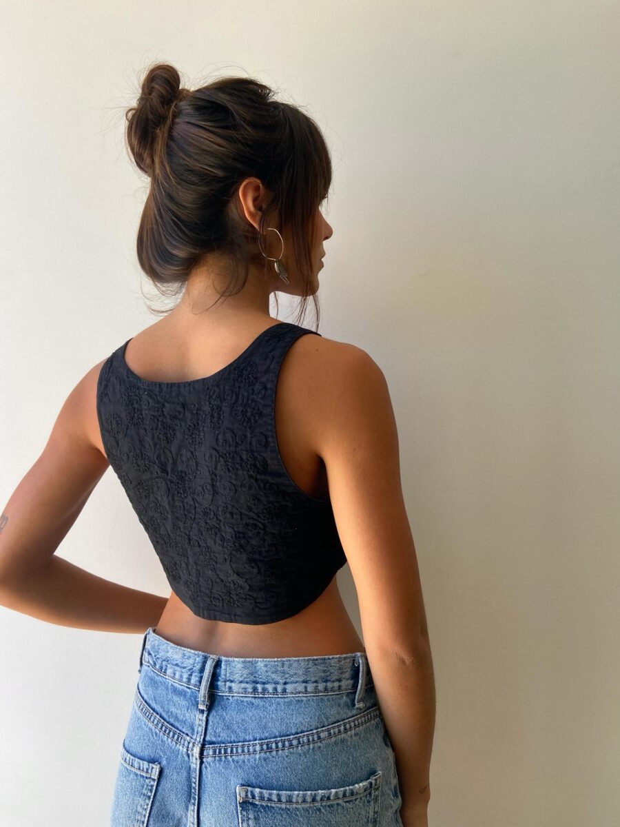 Cropped/Colete Bordado - Image 7