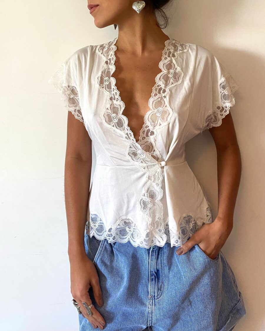 Blusa Renda Vintage - Image 2