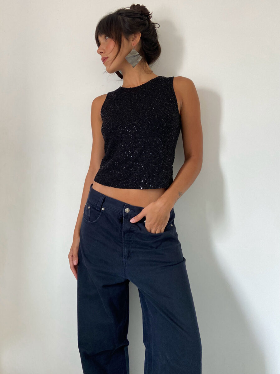 Blusa Bordados Ann Taylor - Image 4