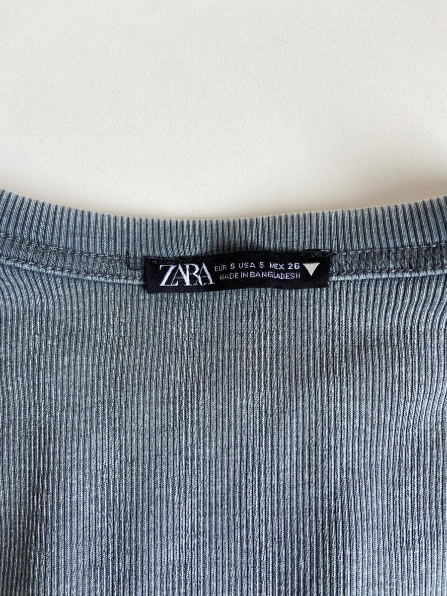 Blusa Canelada Zara - Image 3