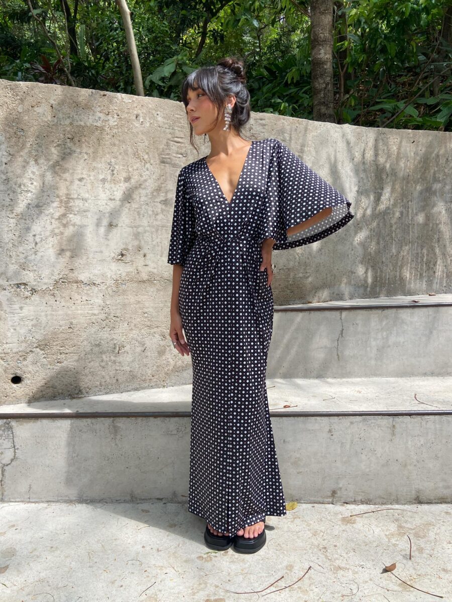 Vestido Poá Strass - Image 2