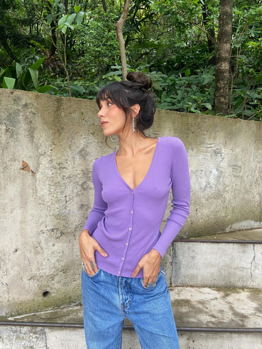 Cardigan Lilás - Image 4