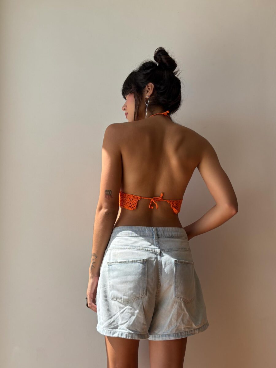 Cropped Crochê Laranja - Image 4