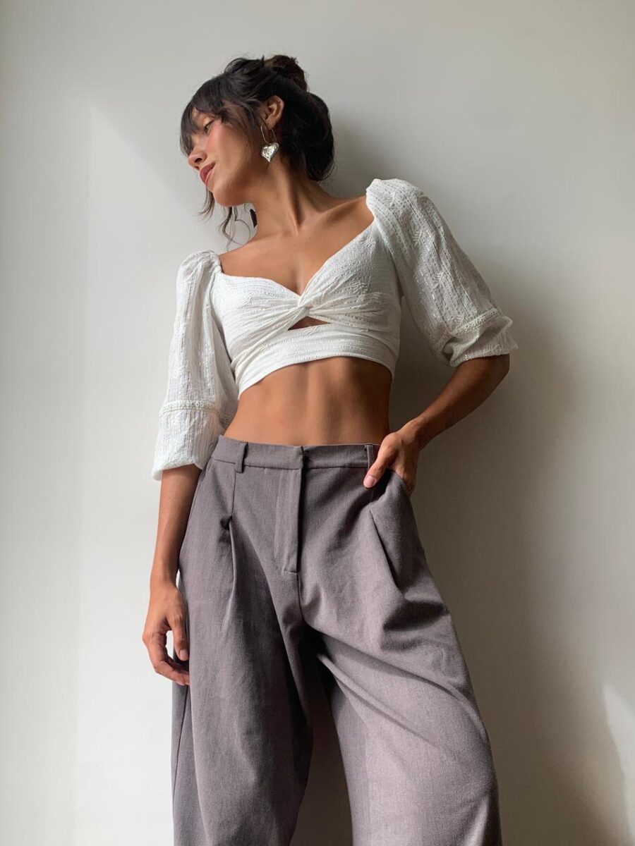 Cropped Algodão