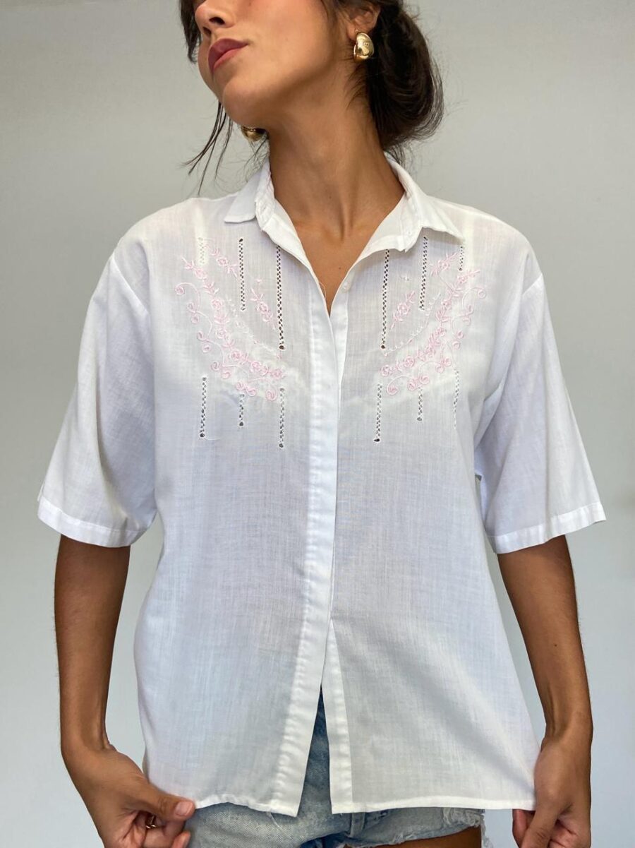 Camisa Bordada Vintage - Image 2