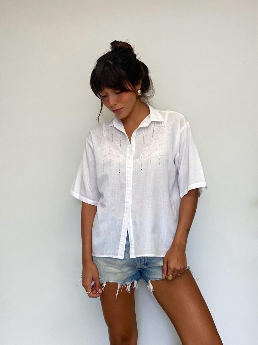 Camisa Bordada Vintage - Image 6