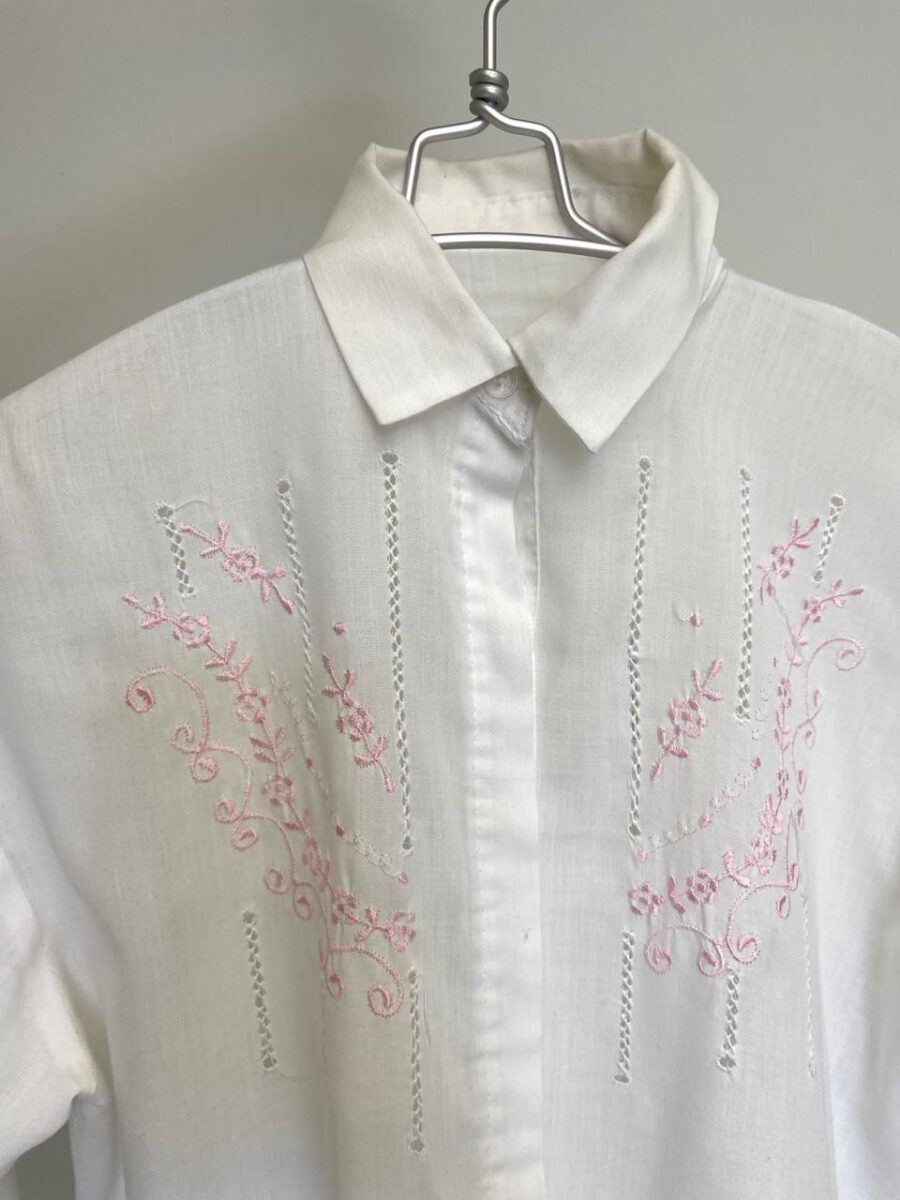 Camisa Bordada Vintage - Image 4