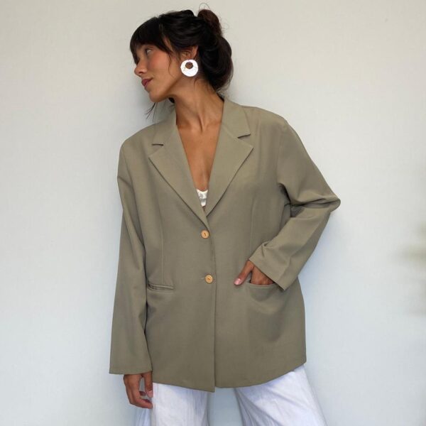 Blazer Verde Pastel
