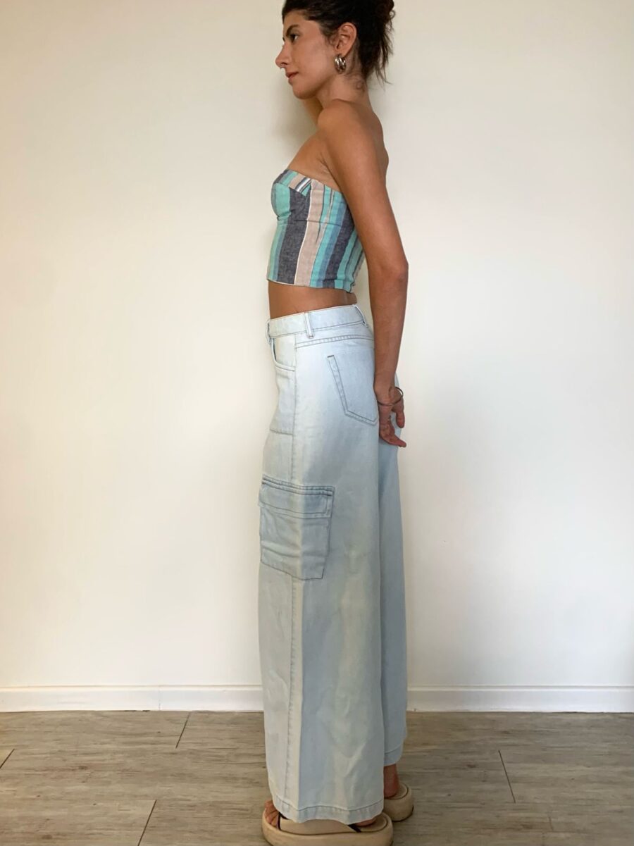 Cropped Meia-taça Listrado - Image 3