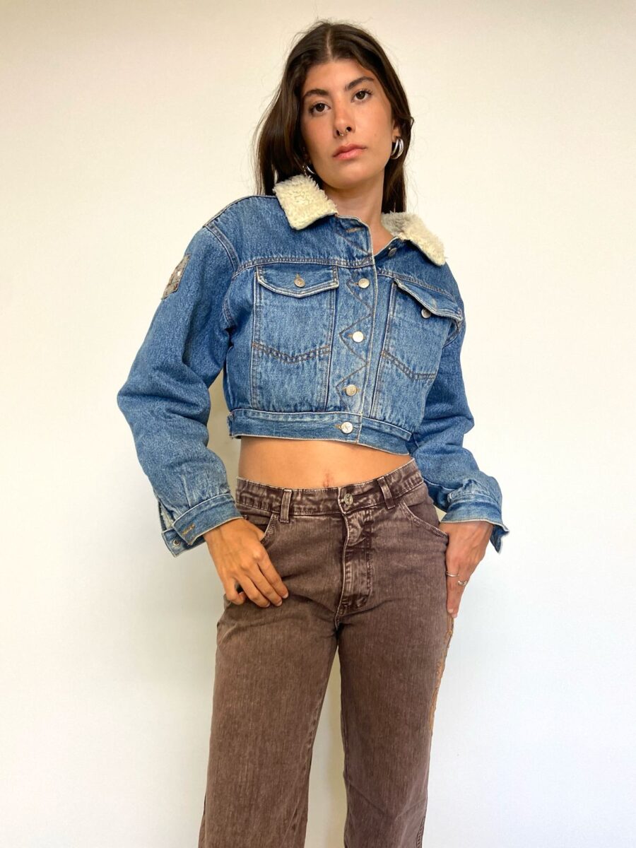 Jaqueta Jeans com Lã Interna - Image 2