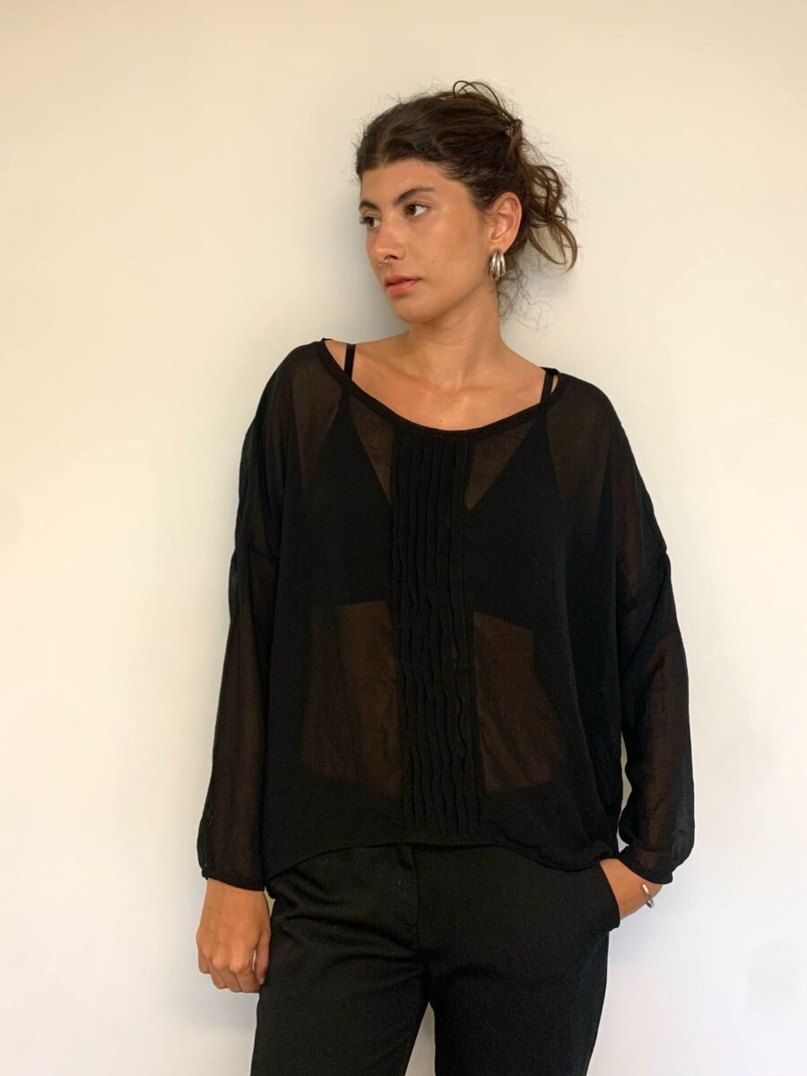 Blusa Transparência Patogê