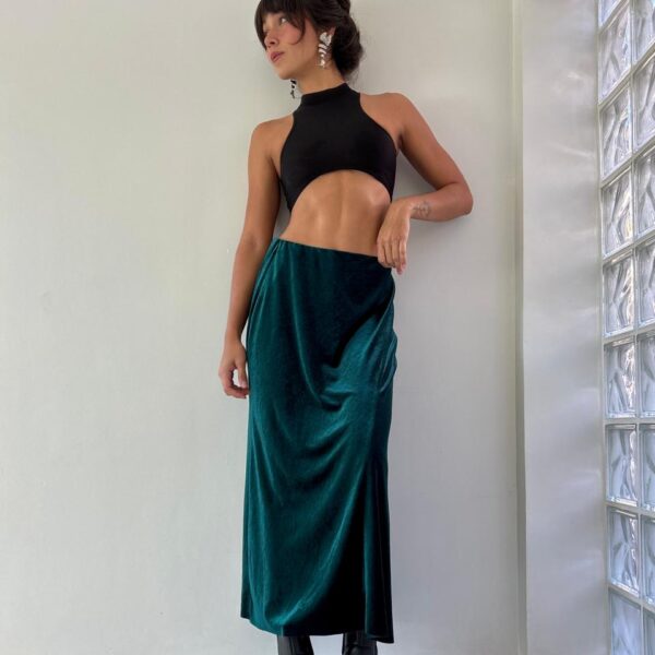 Saia Veludo Zara