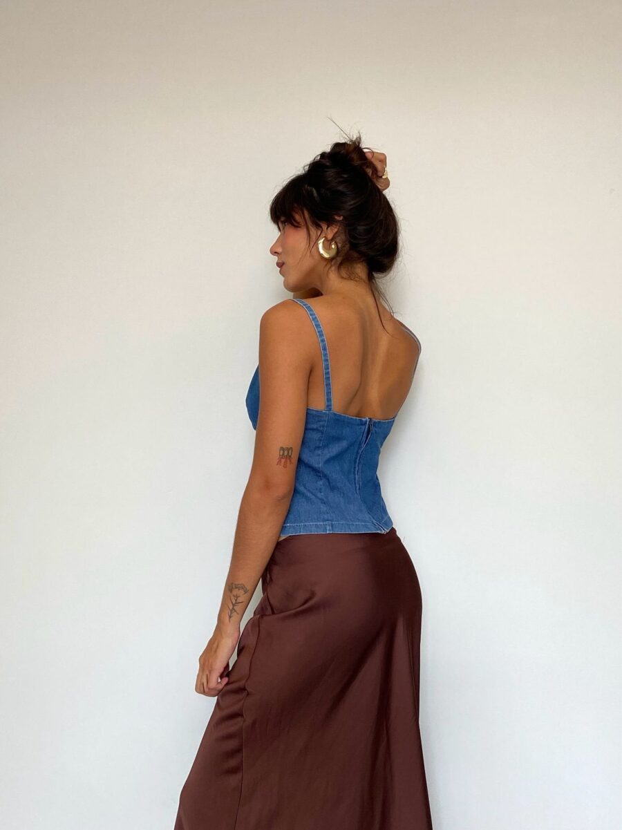 Blusa Alcinha Jeans - Image 3