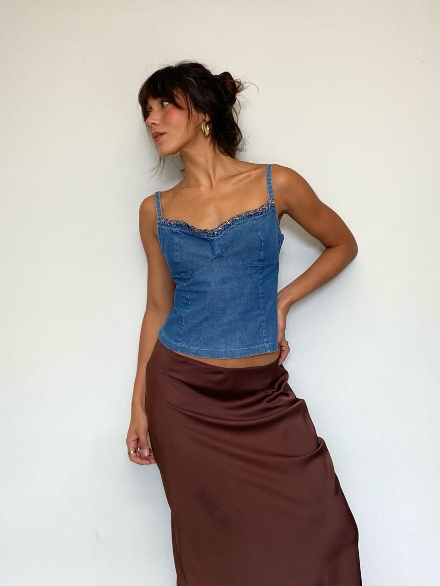 Blusa Alcinha Jeans - Image 4