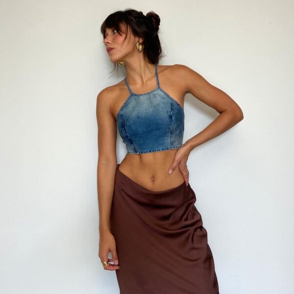 Cropped Jeans Patogê