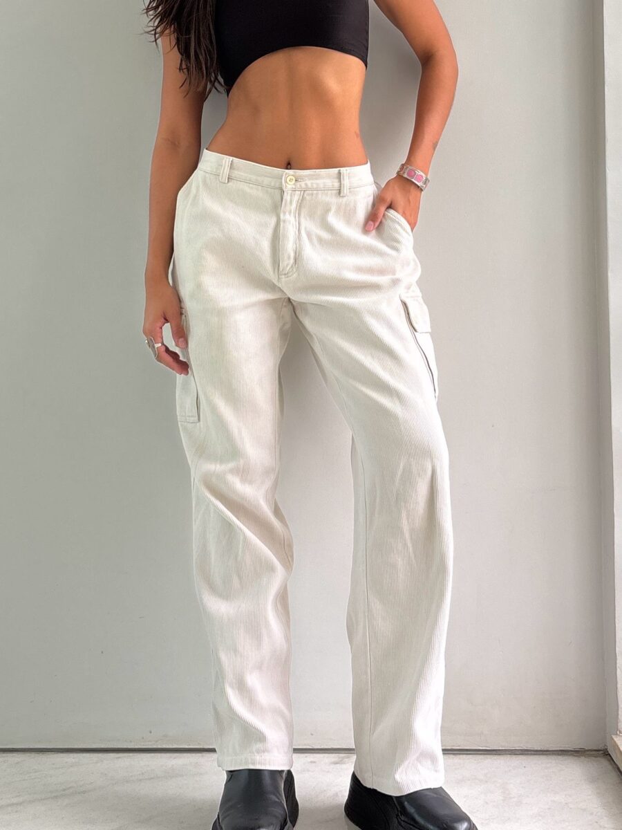 Calça Cargo Creme - Image 2