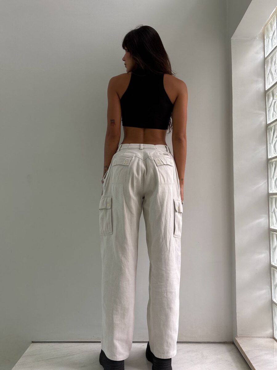 Calça Cargo Creme - Image 6
