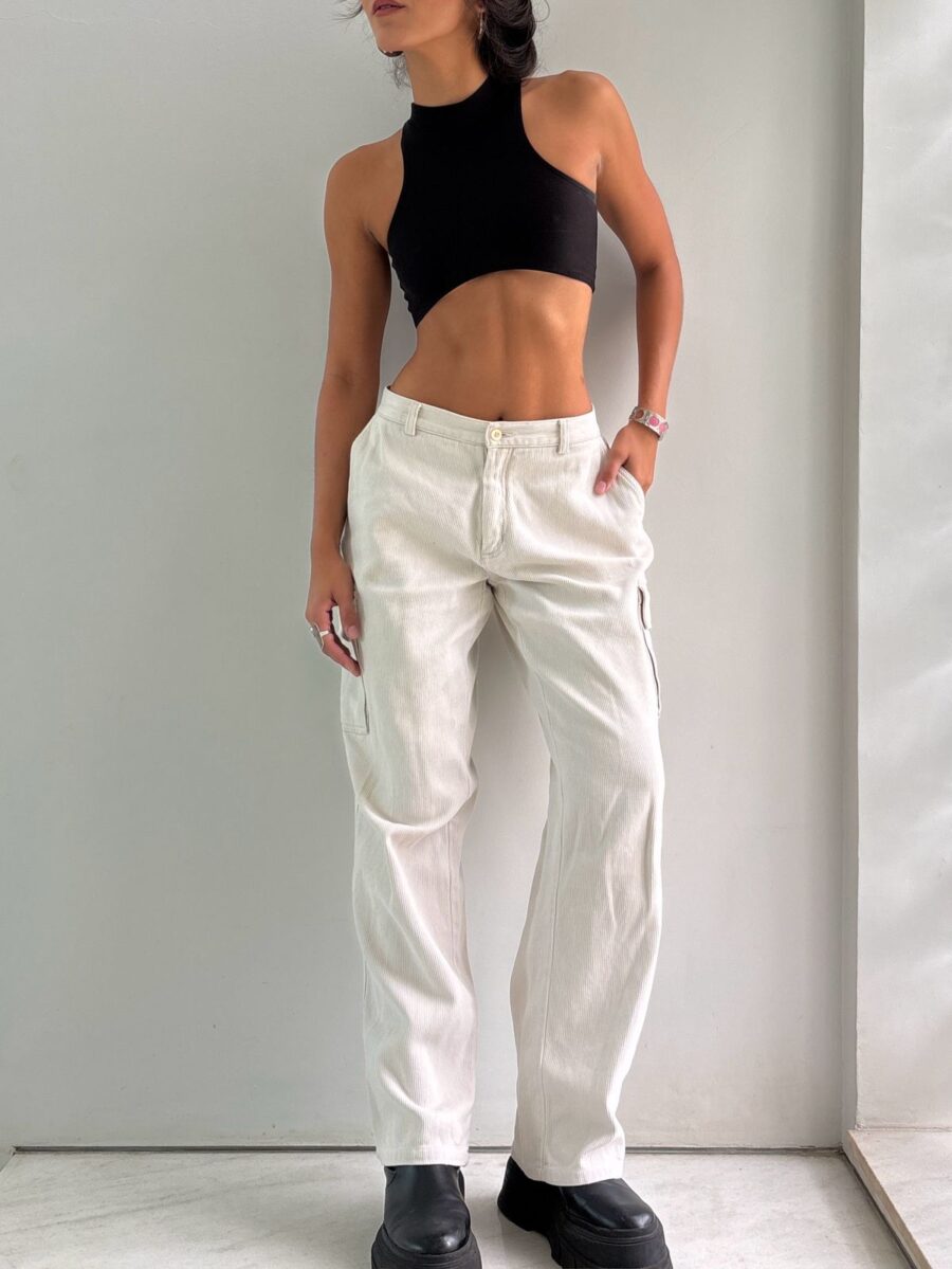 Calça Cargo Creme - Image 5