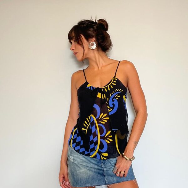 Blusa Alcinha Estampada