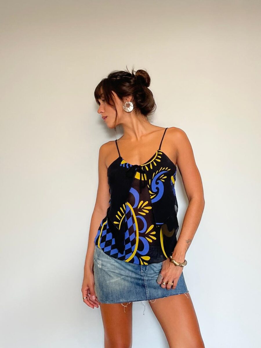 Blusa Alcinha Estampada