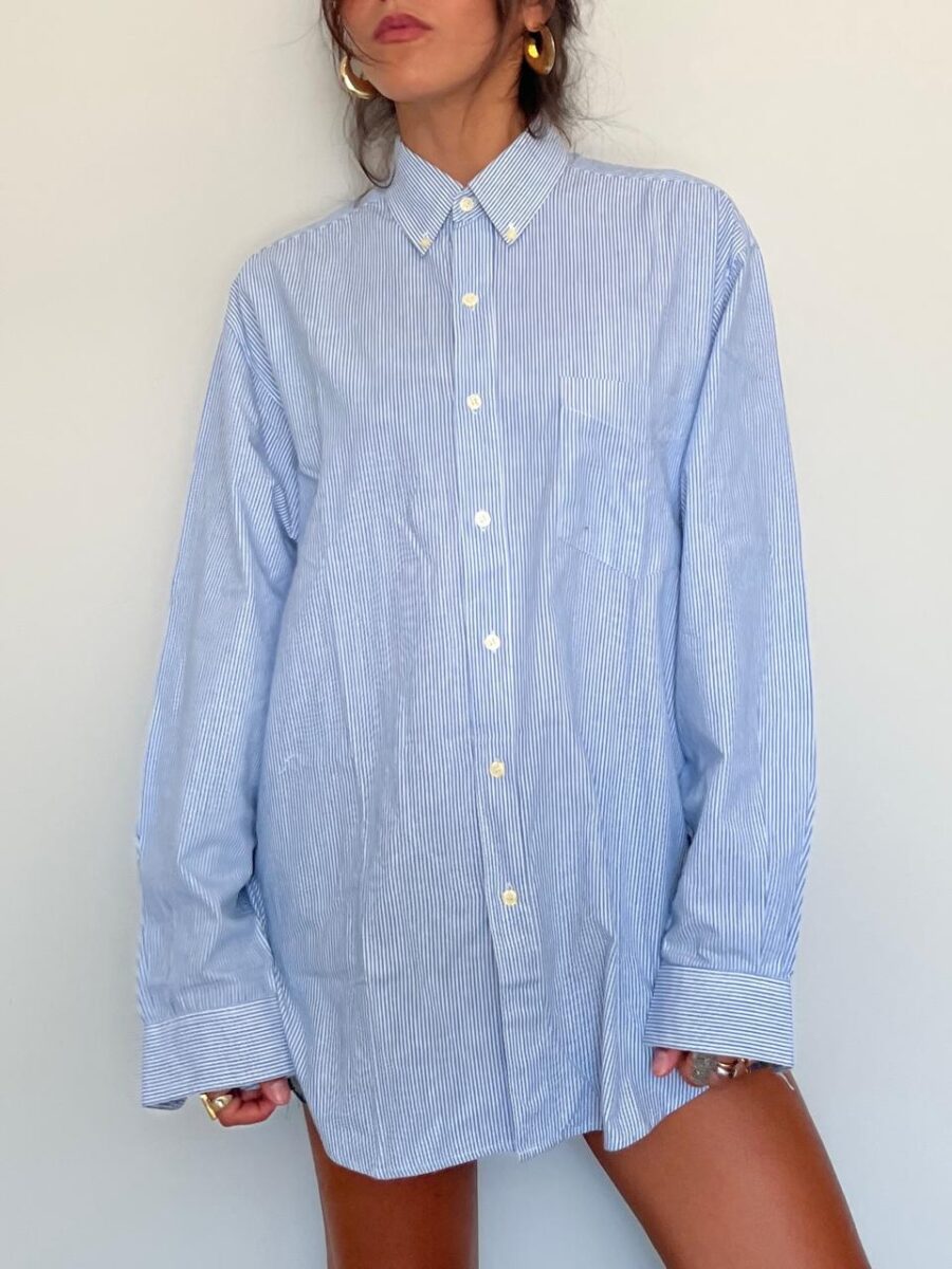 Camisa Listrada 100% Algodão - Image 7
