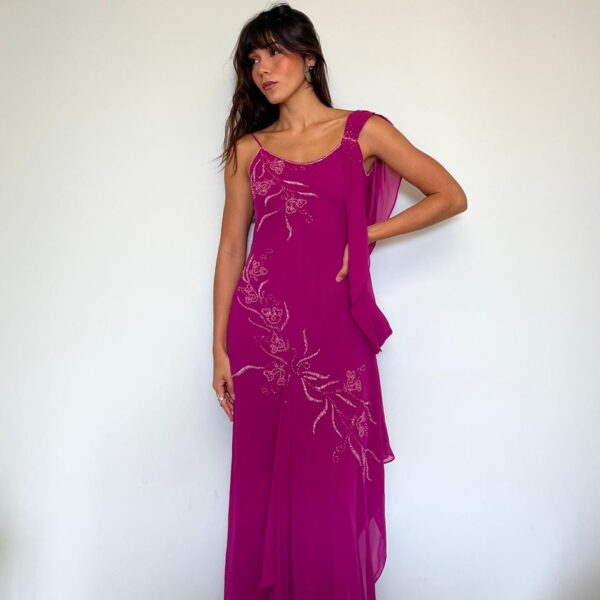 Vestido Vintage Bordado