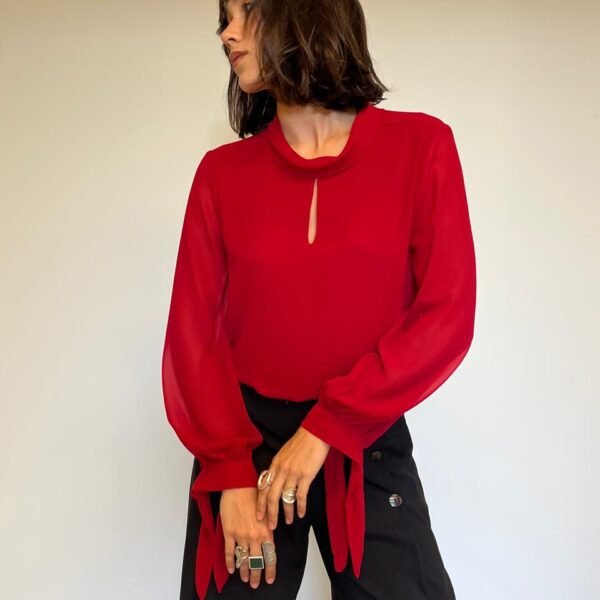 Blusa Vermelha Lume